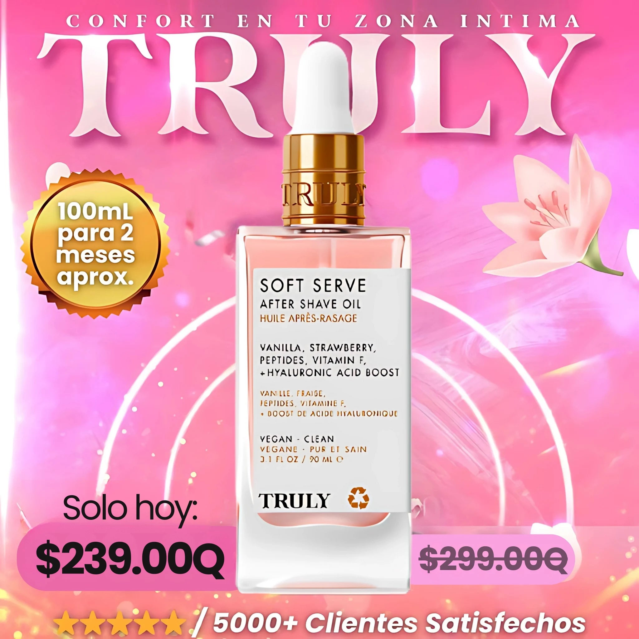 Truly™️ | Piel suave, sin irritación y sin vellos encarnados✨