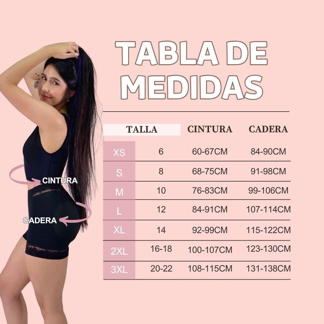 Short Faja SÚPER-Invisible™️ | 2-3 Tallas fuera | realce instantáneo
