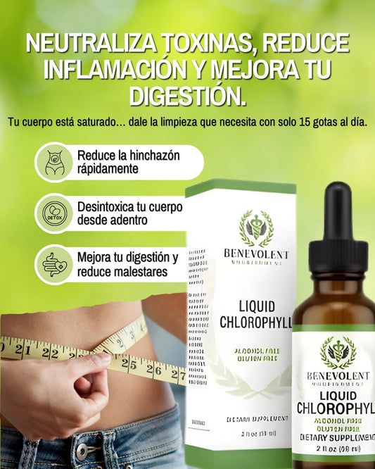 Clorofila Líquida Premium | Detox Natural y Energía Diaria